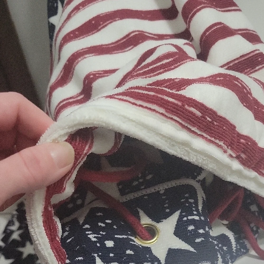 Maurices American Flag Beach Bag/backpack.th